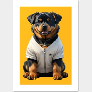 Rottweiler Dog Posters and Art